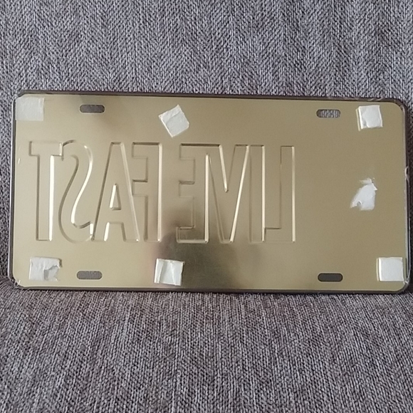 James Dean Live Fast License Plate - Picture 5 of 11